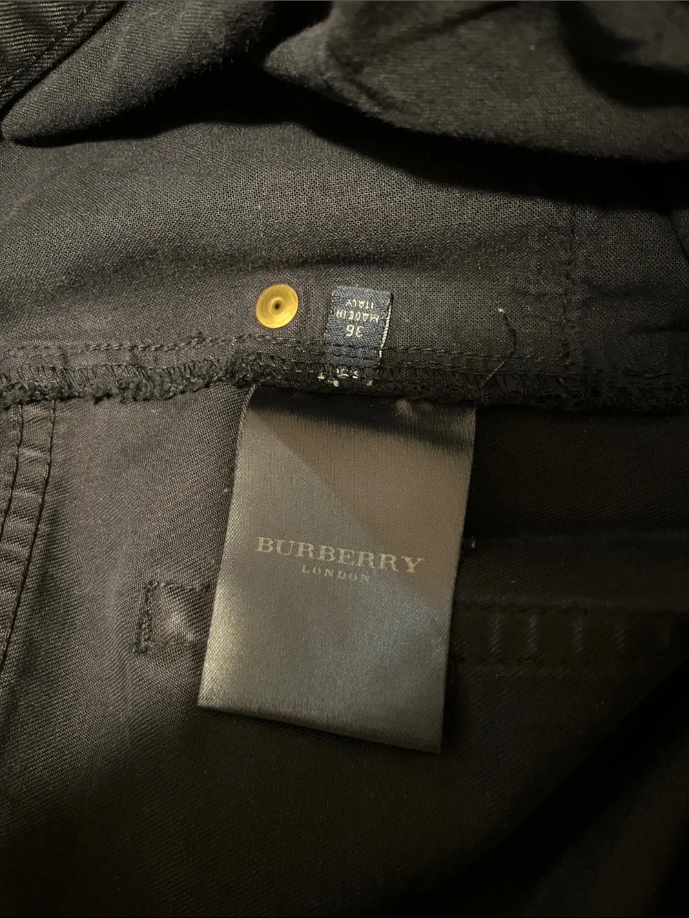 Burberry Black Jeans